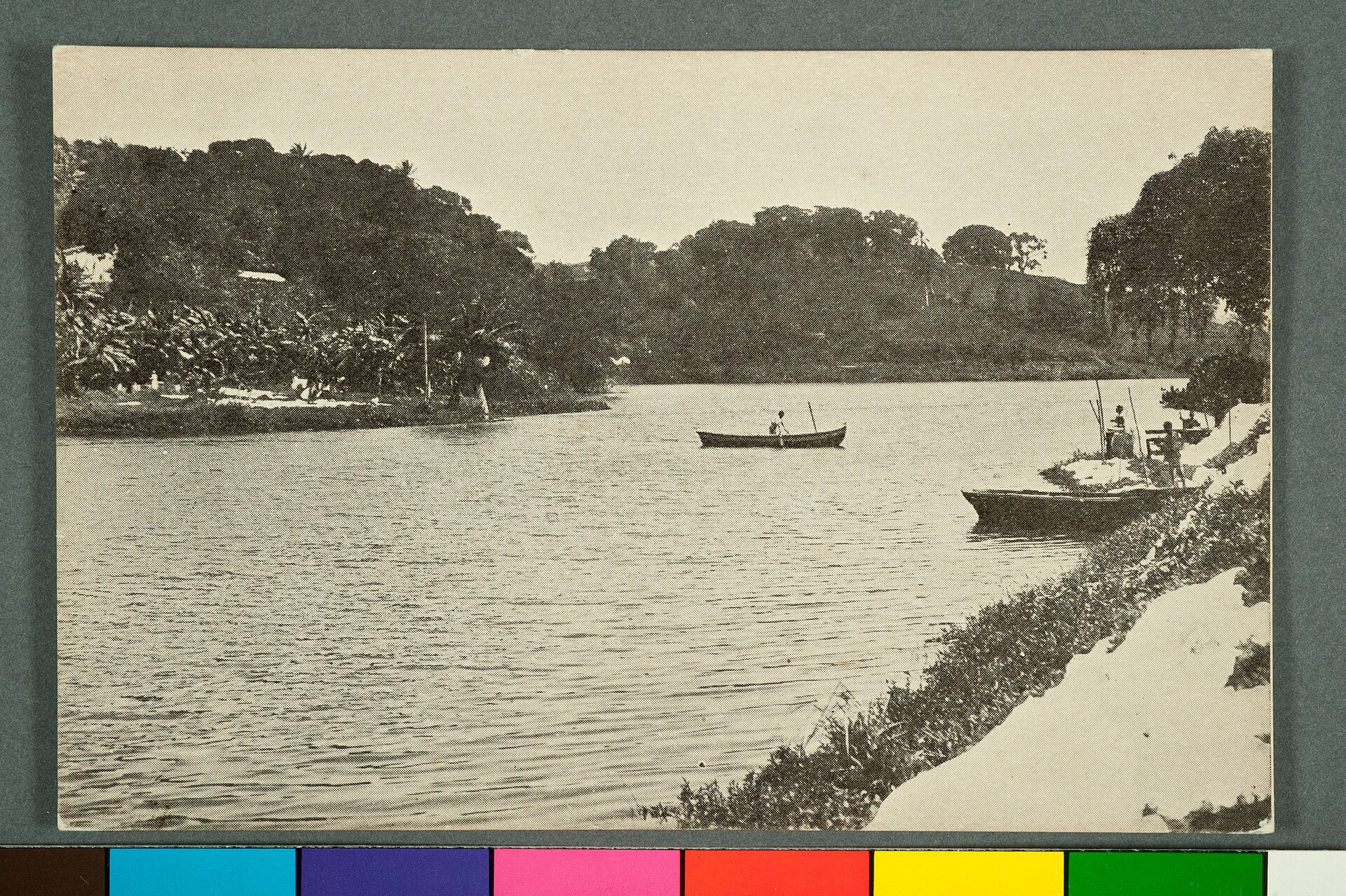 Imagem de referência de Trecho do Dique - Bahia, descrito nos dados abertos como item da Coleção Cartões Postais, no Museu Paulista