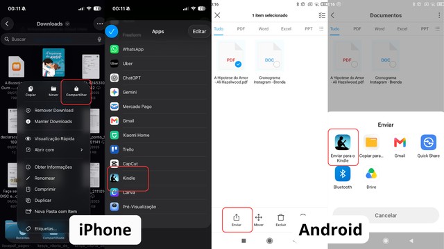 Como enviar PDF para o Kindle? Veja tutorial via celular, e-mail e PC