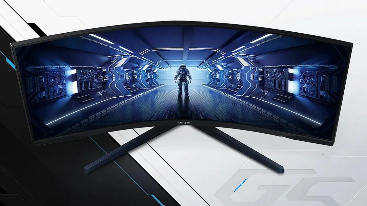 Monitor Gamer Curvo Samsung Odyssey 34" G5 165 Hz 1ms Ultrawide Preto