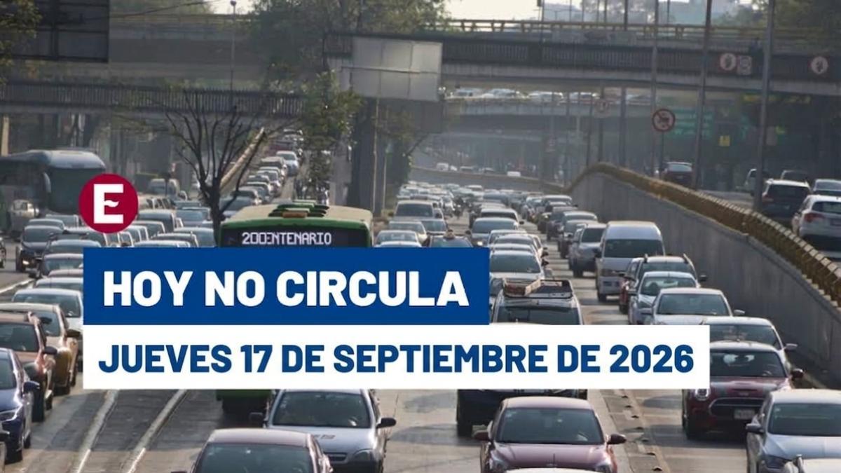Hoje não Circula da quinta-feira em CDMX e Edomex afeta estes carros