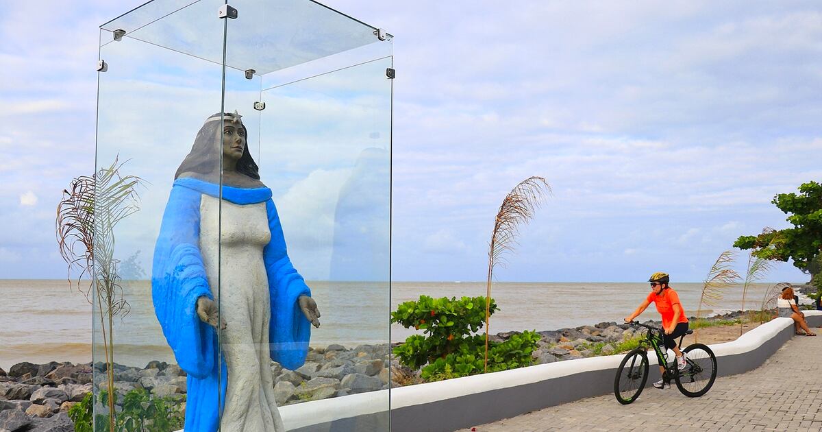 MPPB acompanha investigação sobre vandalismo na estátua de Iemanjá, em João Pessoa