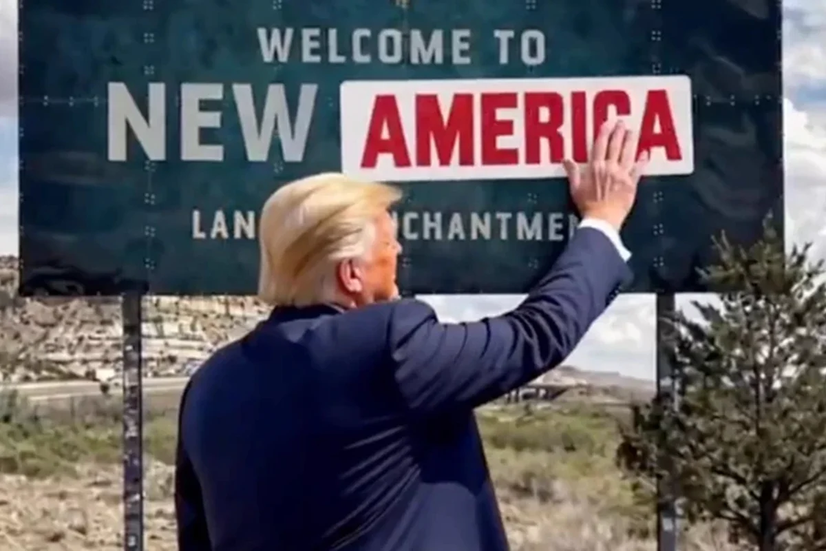 Trump muda nome do Novo México em vídeo de IA