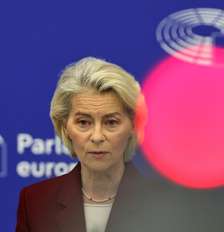 A presidente da Comissão Europeia, Ursula von der Leyen Foto: ANSA / Ansa - Brasil
