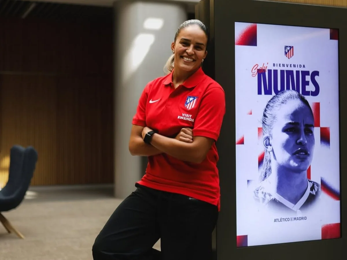 Gabi Nunes é anunciada por Atlético de Madrid após 43 dias em clube dos EUA