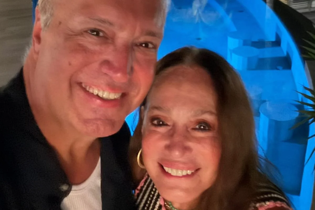 Susana Vieira e o filho, Rodrigo Vieira