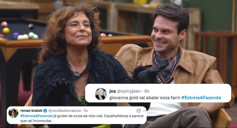 Thaíde se irrita com brincadeiras de flerte e adverte Renata Del Bianco: ‘Minha esposa não gosta’