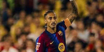 Raphinha &eacute; o artilheiro do Campeonato Espanhol com 12 gols &ndash; Foto: Marc Graupera / FC Barcelona / Jogada10