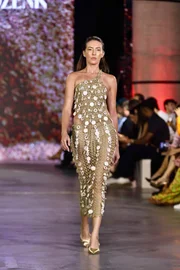 Mikaela Gomes, veterana do Metrópoles Catwalk, brilha no 3º dia de desfiles