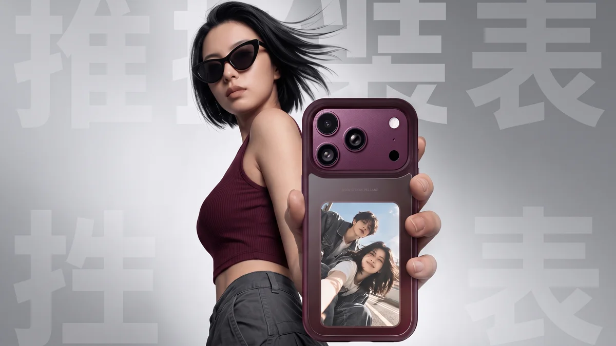 Imagem da matéria: iPhone 18 ganha “tela de Kindle” na traseira com capa que exibe fotos; entenda