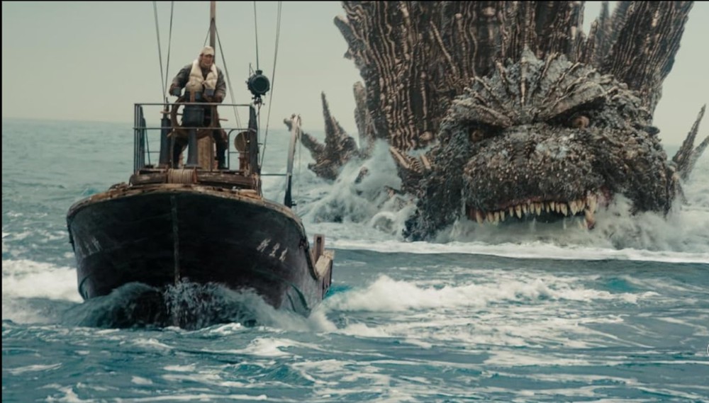Godzilla Minus One levou a estatueta de Melhores Efeitos Visuais no Oscar de 2024 — Foto: Divulgação/IMDb