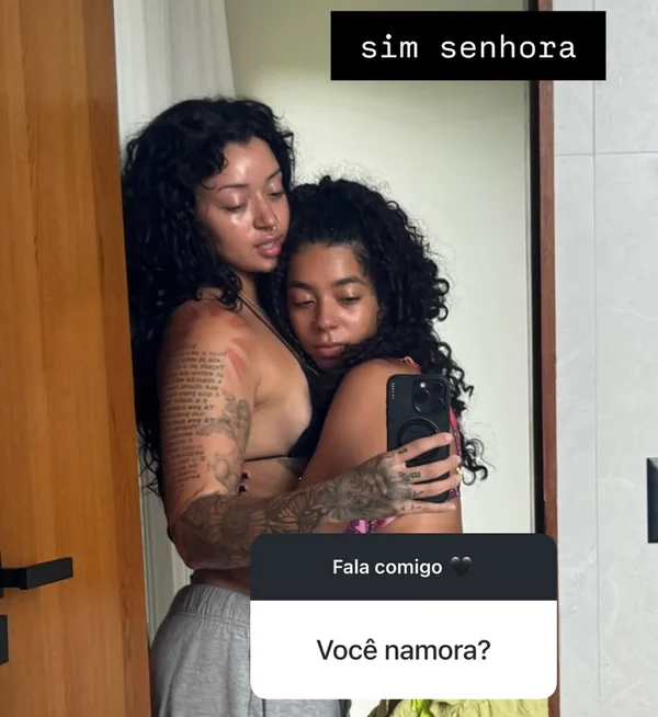 Foto: filha de Carla Perez, Camilly Victória assume namoro com americana - destaque galeria