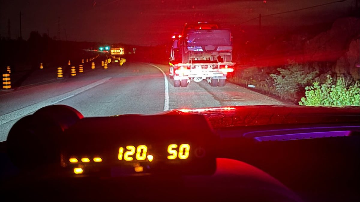 Sudbury suspect charged with stunt driving in construction zone