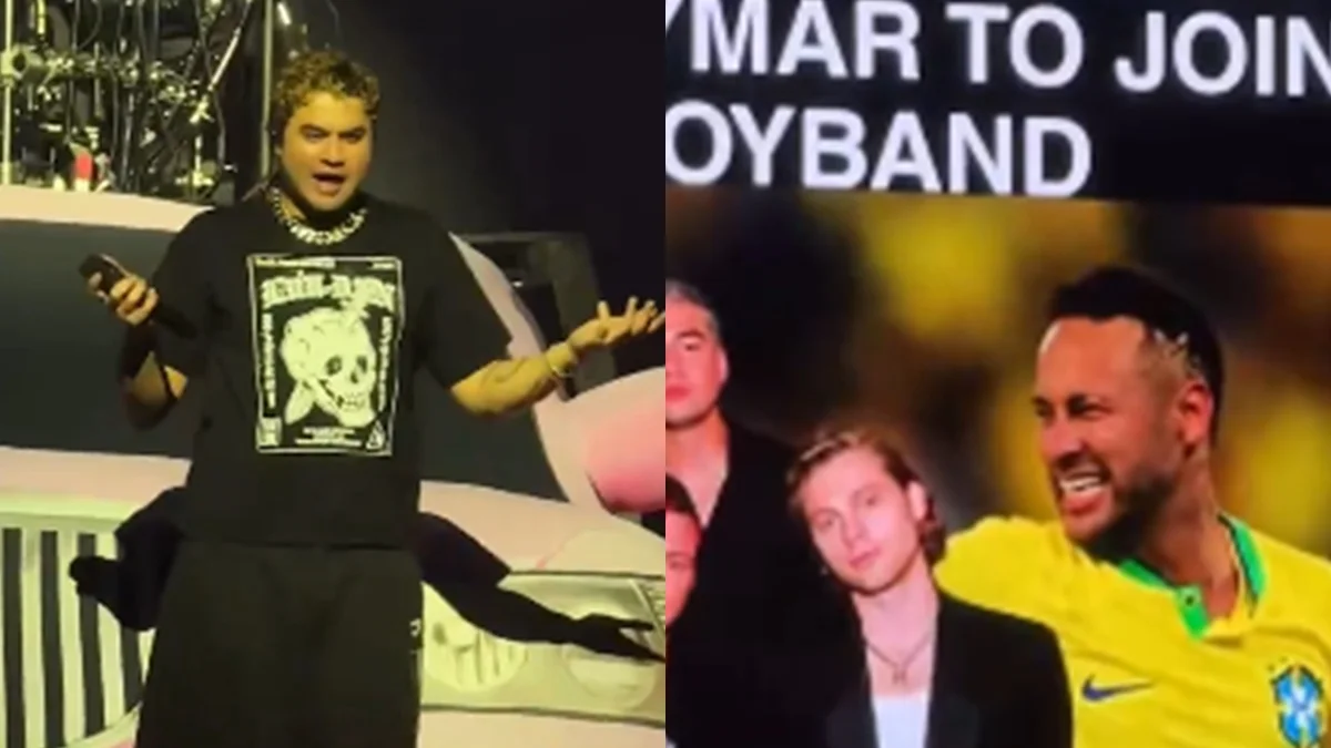 Neymar é vaiado em show do 5 Seconds of Summer e cantor se junta ao público