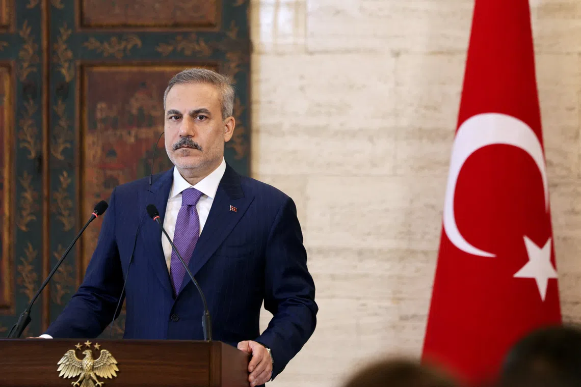 Turkish Foreign Minister Hakan Fidan said that it was unacceptable for Saudi Arabia to be made a part of the US-Iran war.
