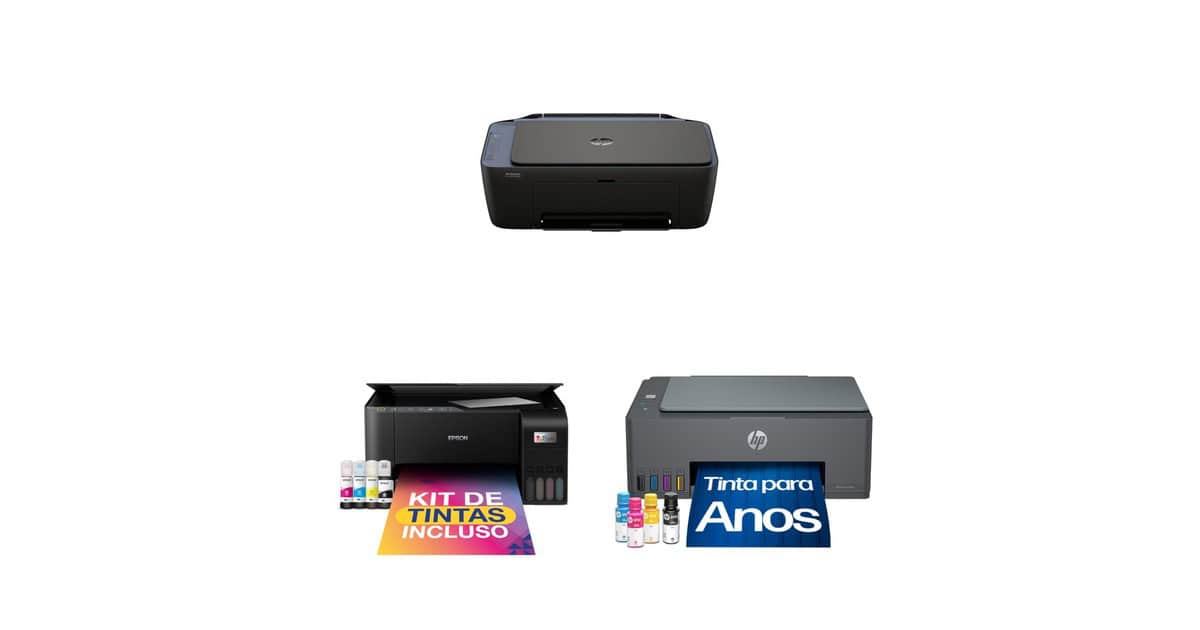 Hora de imprimir com mais economia: veja uma seleção de impressoras em promoção na Amazon