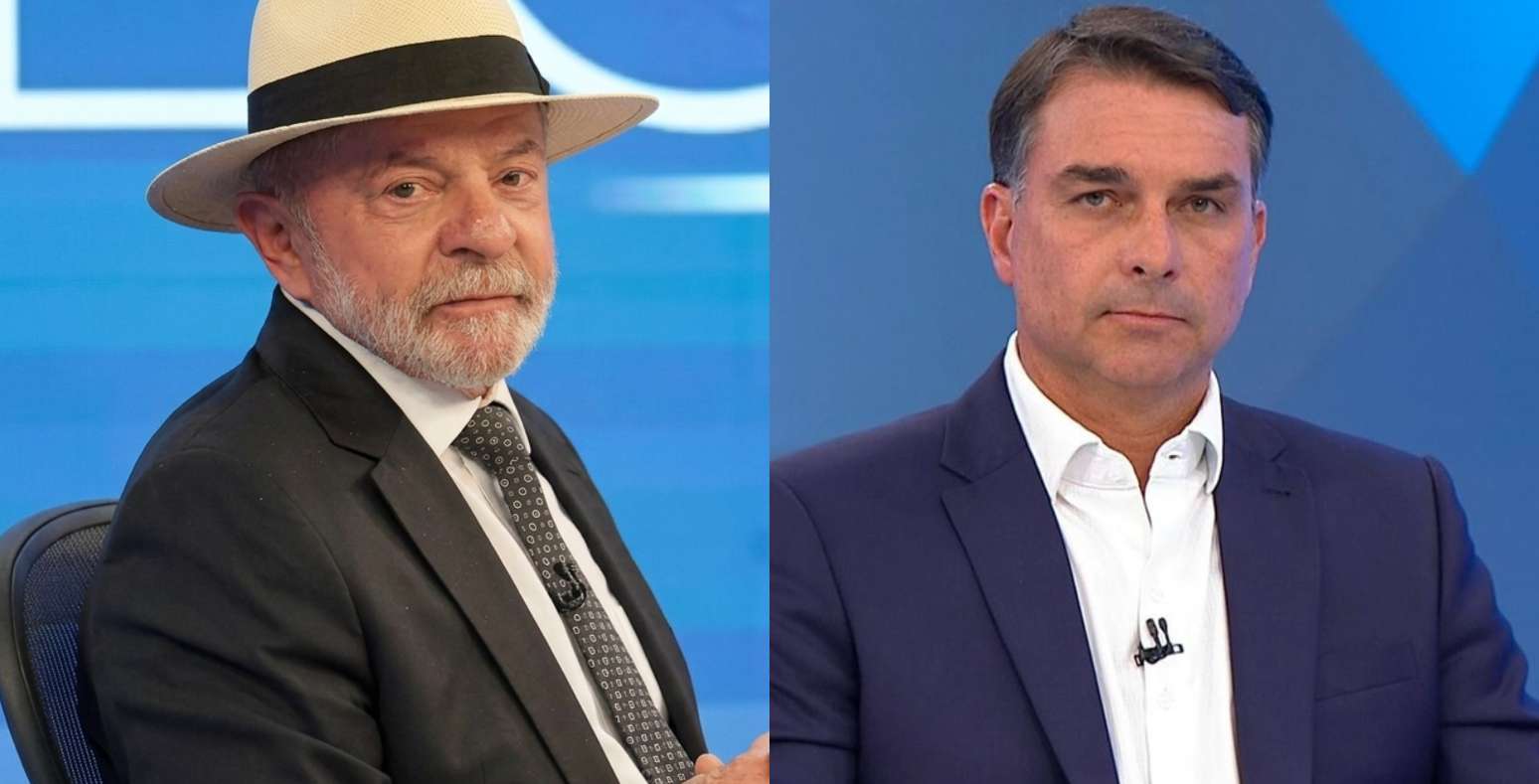 Pesquisa Atlas/Bloomberg: Lula tem 44,1% das inten&ccedil;&otilde;es de voto no 1&ordm; turno, Fl&aacute;vio Bolsonaro, 41,7%