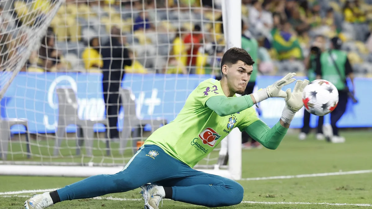 Ancelotti confirma Pedro Morisco como goleiro do Brasil contra a Índia