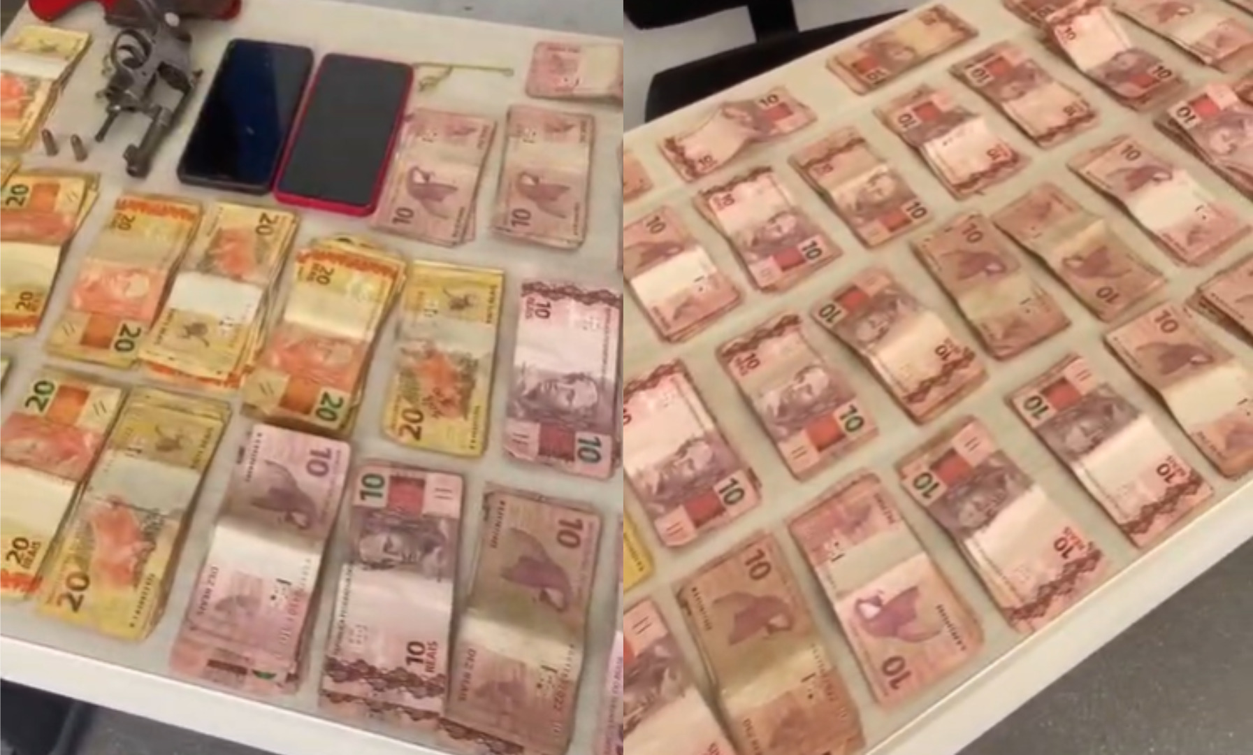 PM recupera mais de R$ 14 mil roubados, apreende arma e localiza quatro suspeitos em Cajazeiras
