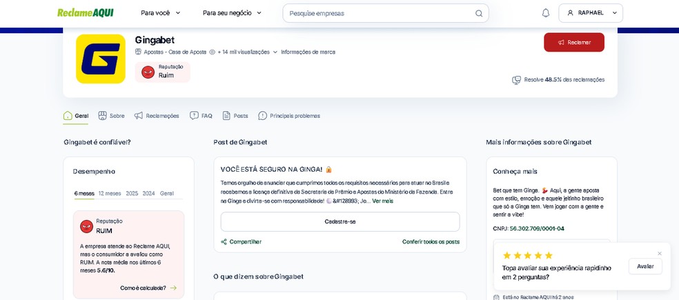 Ginga bet é confiável? Veja análise segura e atualizada da casa de apostas