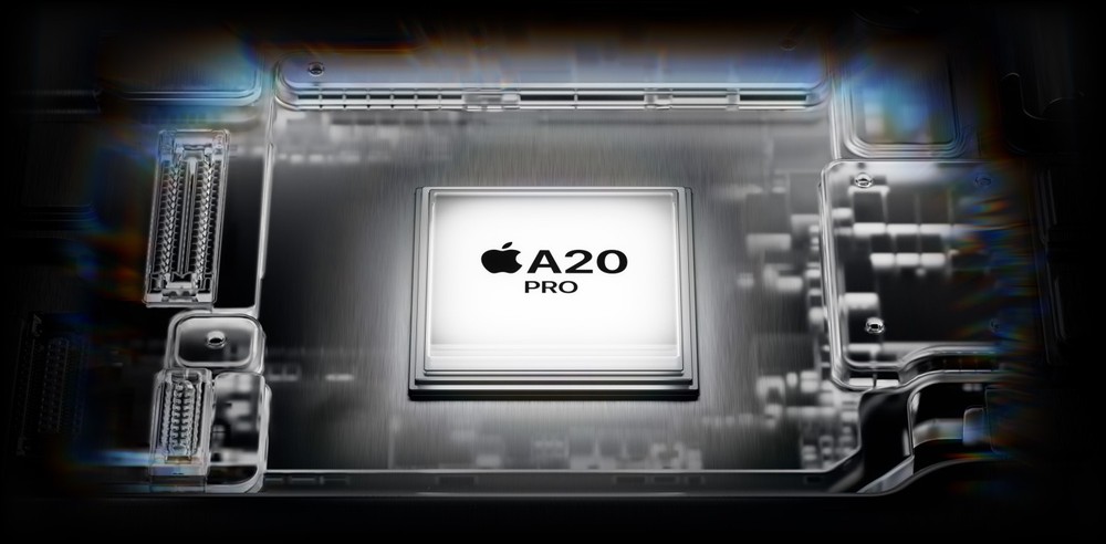 iPhone 18 Pro Max inaugura o A20 Pro de 2 nm, novo cérebro da Apple que combina potência gráfica, eficiência energética e processamento avançado de IA — Foto: Reprodução/Apple