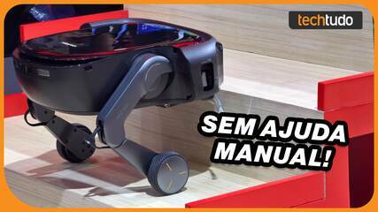 Esse ROBÔ ASPIRADOR sobe escadas SOZINHO! Conheça o Saros Rover!