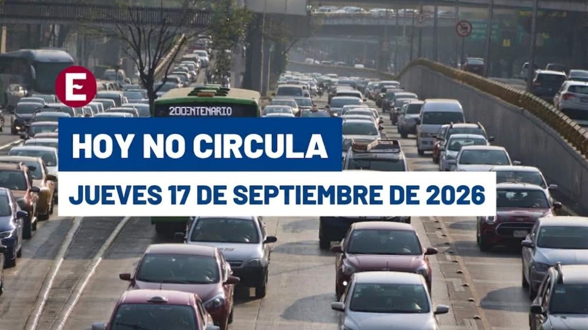 Hoje não Circula da quinta-feira em CDMX e Edomex afeta estes carros