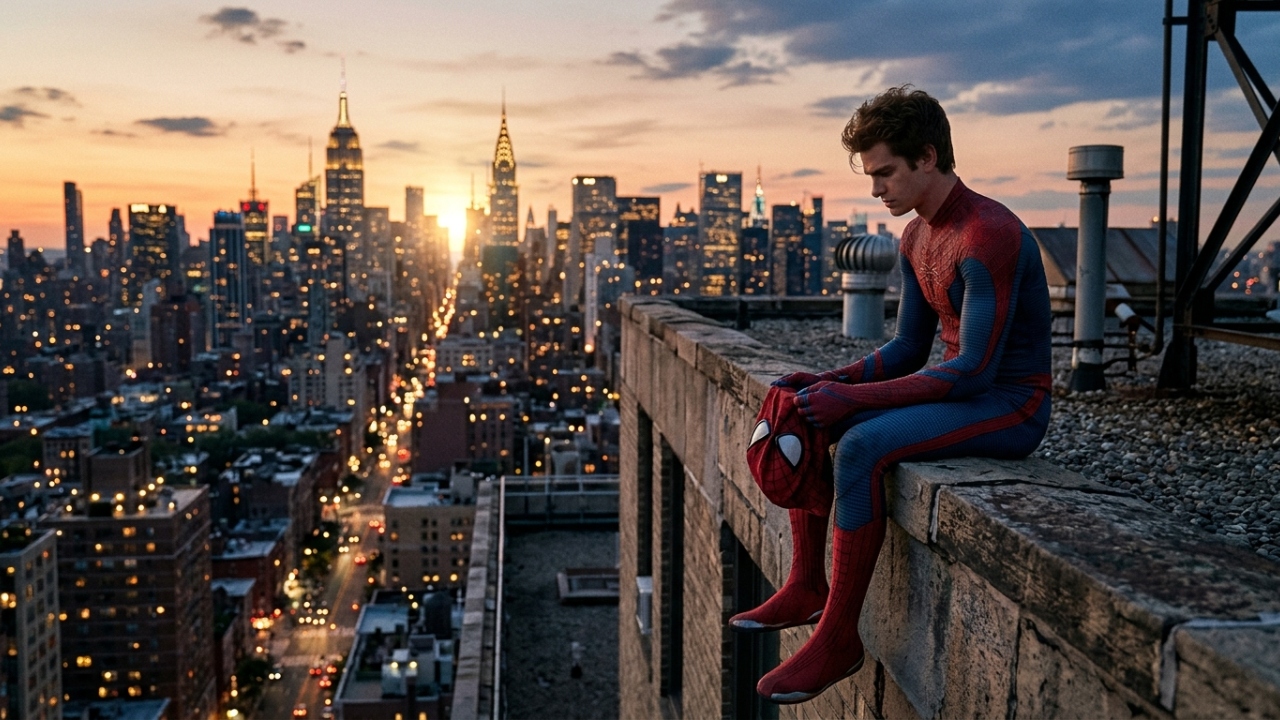 Homem-Aranha, interpretado por Tom Holland, em Capitão América: Guerra Civil: “Quando você pode fazer algo e não faz, as coisas ruins acontecem por sua causa”
