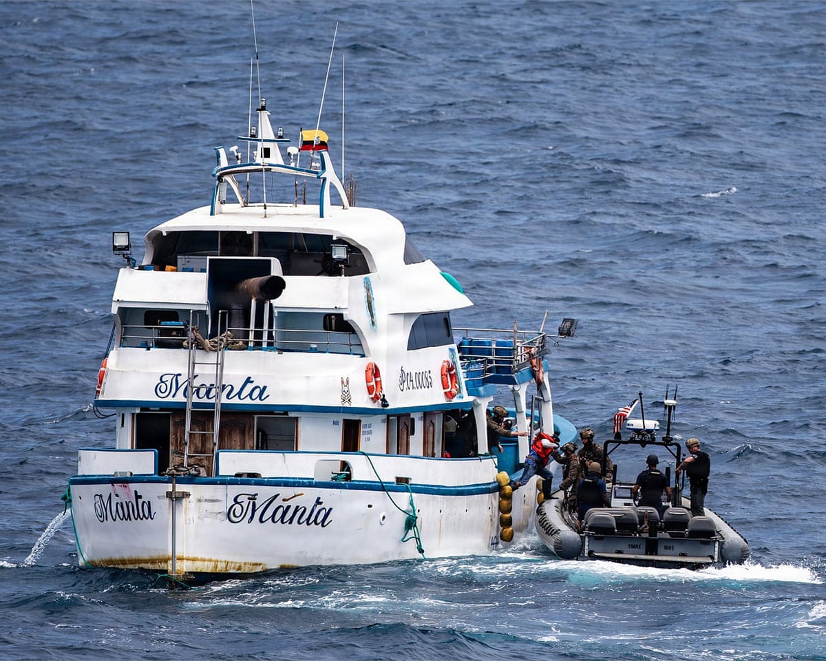 Ataques dos EUA a barcos de pesca equatorianos levantam preocupações humanitárias, mas a administração Trump não recua