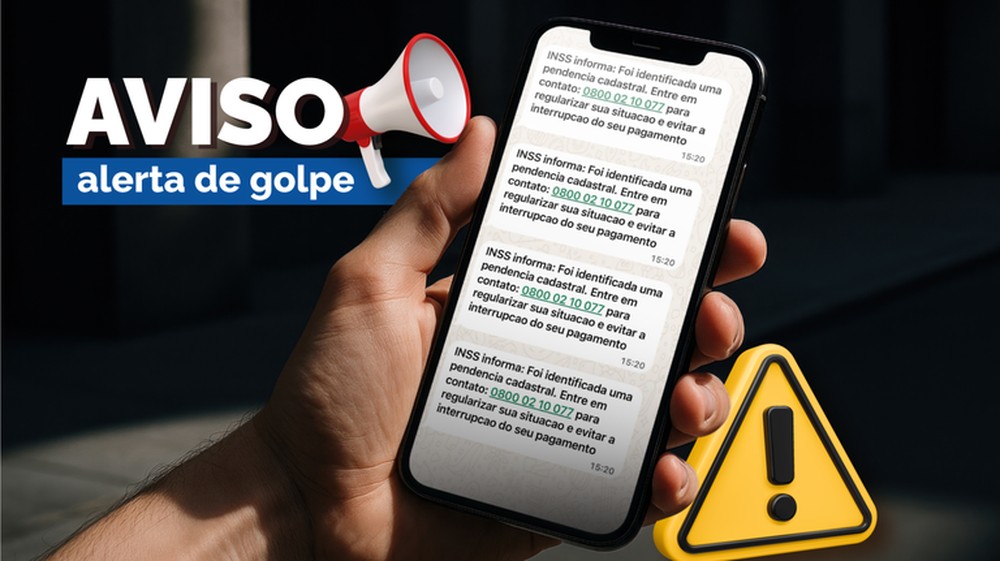 Prova de vida do INSS por WhatsApp é golpe? Saiba identificar mensagens falsas — Foto: Reprodução/Gov.BR