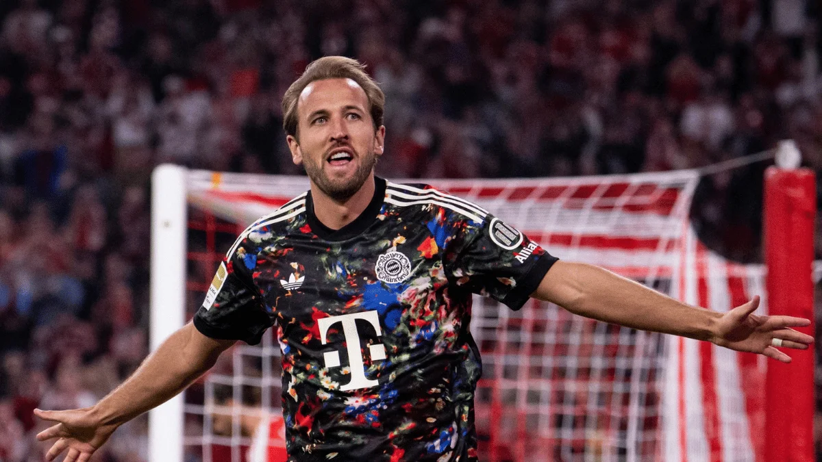Kane atinge marca histórica no Campeonato Alemão após vitória do Bayern