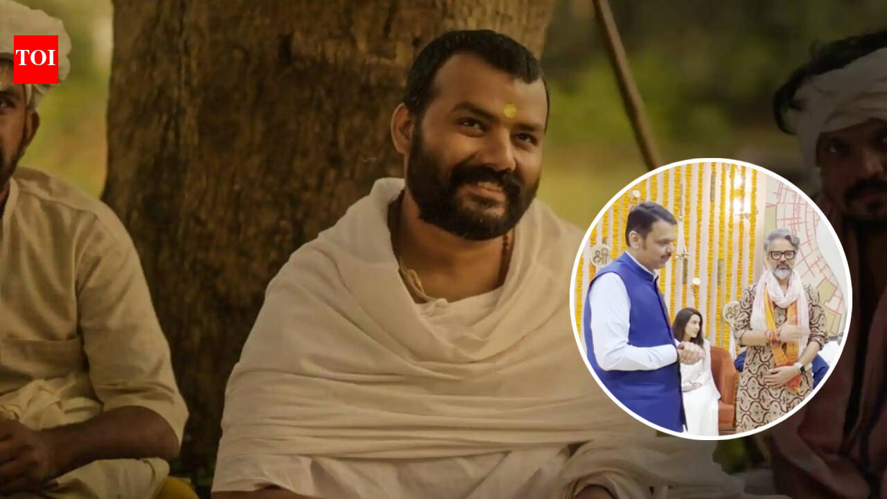 A equipe do filme 'Hanuman Ansh' encontra o CM de Maharashtra, Devendra Fadnavis, no bungalow Varsha e busca as bênçãos de Ganpati Bappa em meio a uma corrida global de 300 crore de rupias – VEJA O VÍDEO