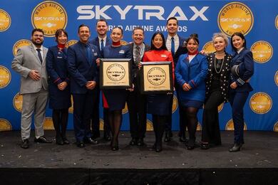 LATAM é reconhecida pelo sétimo ano consecutivo no “Oscar” da indústria aeronáutica