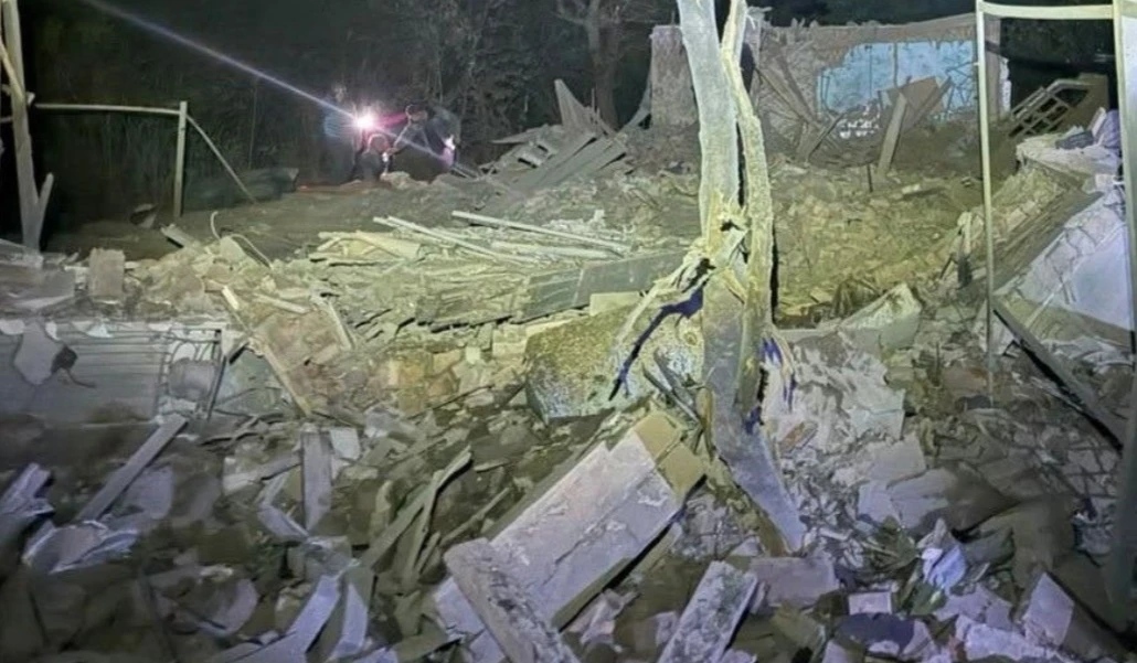 Russian drone strike on a passenger bus in Ukraine kills 5 people and wounds at least 7 others