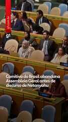 Comitiva do Brasil abandona Assembleia Geral antes de discurso de Netanyahu