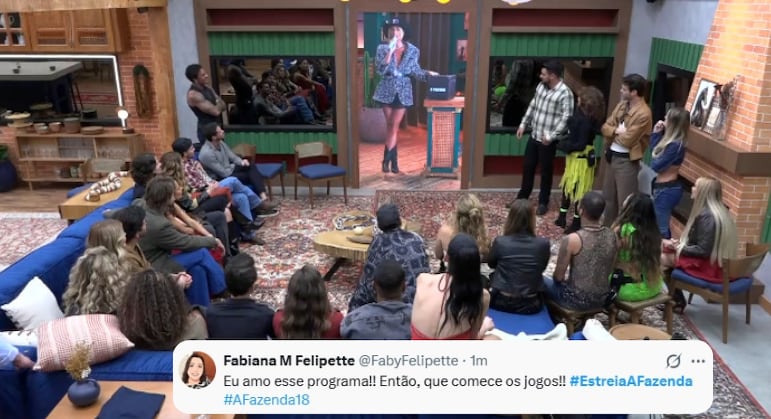Thaíde se irrita com brincadeiras de flerte e adverte Renata Del Bianco: ‘Minha esposa não gosta’