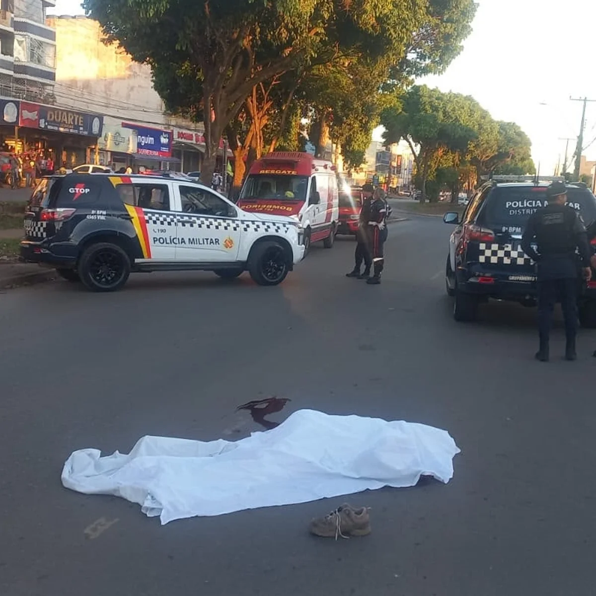 Homem mata desafeto a facadas durante briga em via pública do DF