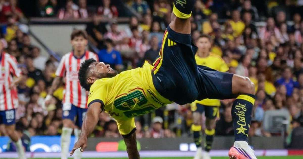 Ex-Palmeiras, Borja anota golaço de bicicleta em partida do Campeonato Mexicano; assista