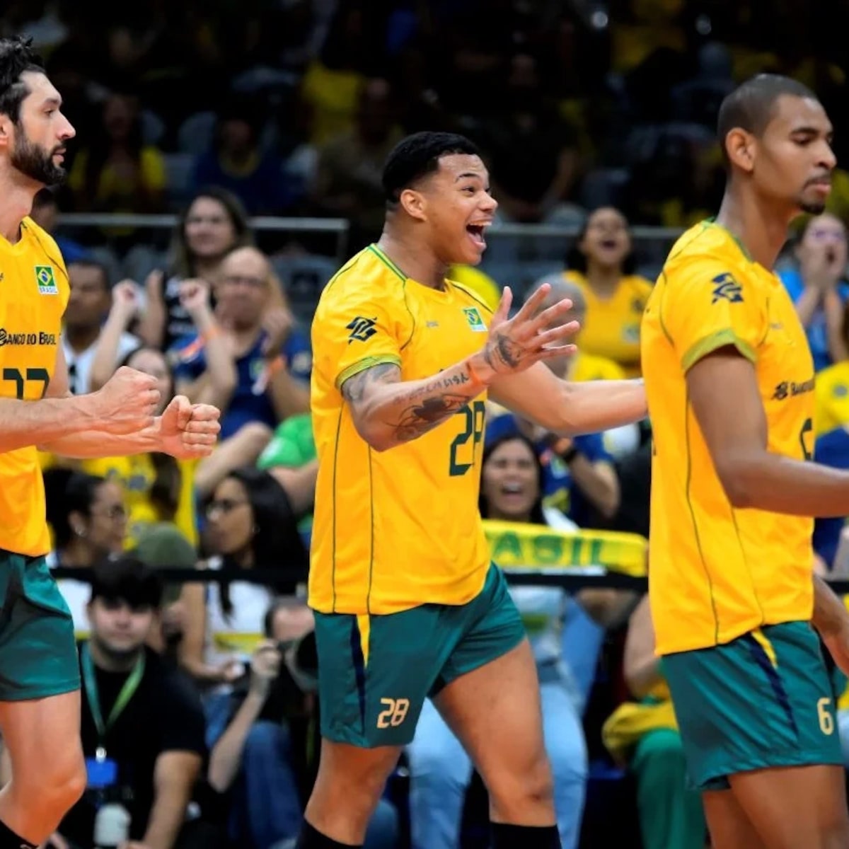 Brasil vence no Sul-Americano Masculino de Vôlei e decide vaga na Olimpíada diante da Argentina