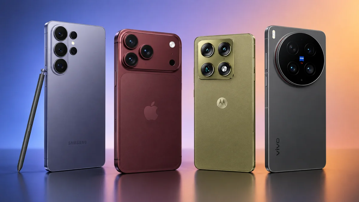 Celulares topo de linha