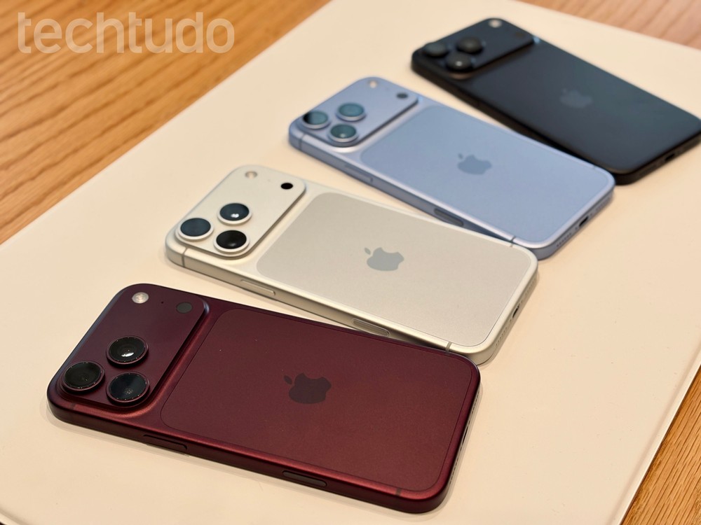 iPhone 18 Pro Max chega em 4 cores — Foto: Ana Loubak/TechTudo