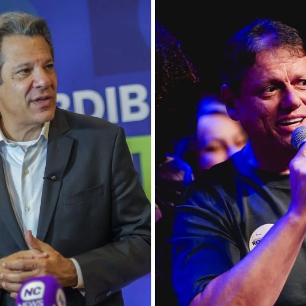 Haddad e Tarcísio buscam eleitorado religioso em agendas de campanha