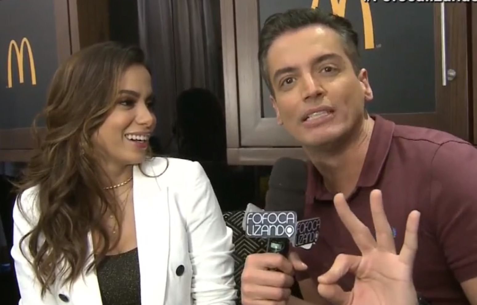 Anitta e Leo Dias já foram amigos