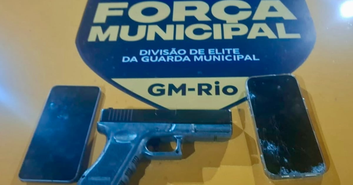 Adolescente é apreendido pela Força Municipal após roubo de celular com réplica de arma na Tijuca, no Rio