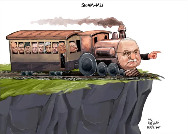 Imagem da matéria: O Brasil endoidou (por Ricardo Guedes)