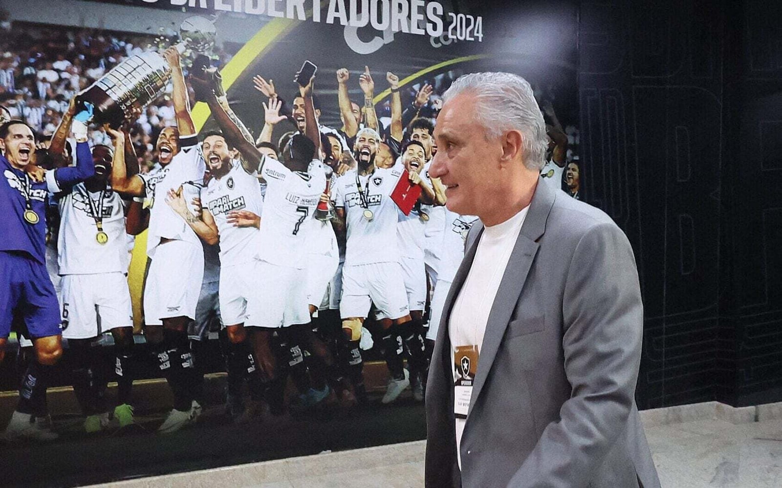 Tite é o novo técnico do Botafogo (Foto: Vítor Silva/Botafogo) Tite é o novo técnico do Botafogo (Foto: Vítor Silva/Botafogo)