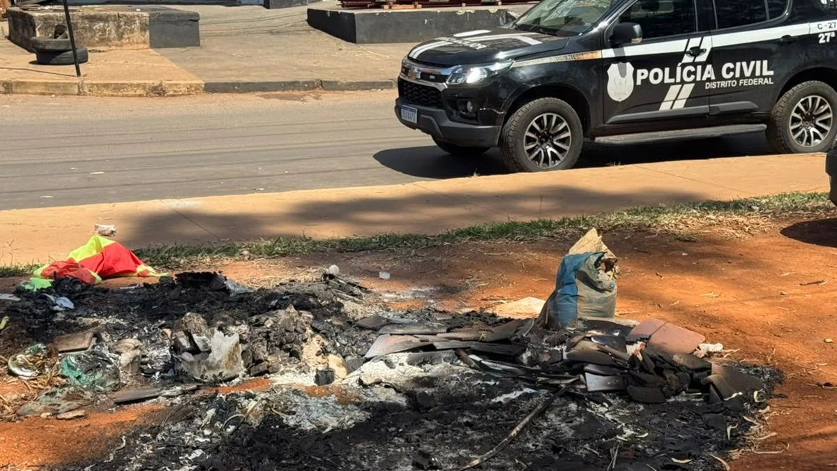 Borracheiro chamou a polícia ao ver bebê carbonizado: "Arrepiado até agora"