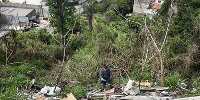 PM localiza corpo esquartejado em meio a buscas por pessoa desaparecida na zona norte de SP Foto: Divulgação/PMESP
