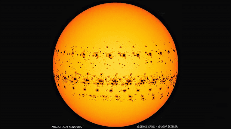 Sol está sem manchas pela primeira vez em mais de seis meses