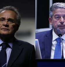 Renan Calheiros (esquerda) e Arthur Lira (direita). Foto: Dida Sampaio/Estadão e Pablo Valadares/Agência Câmara / Estadão