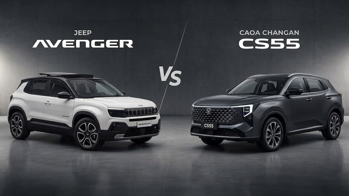 Por R$ 145 mil, você vai de Jeep Avenger ou Changan CS55? Veja comparação